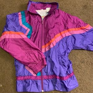 Retro windbreaker
